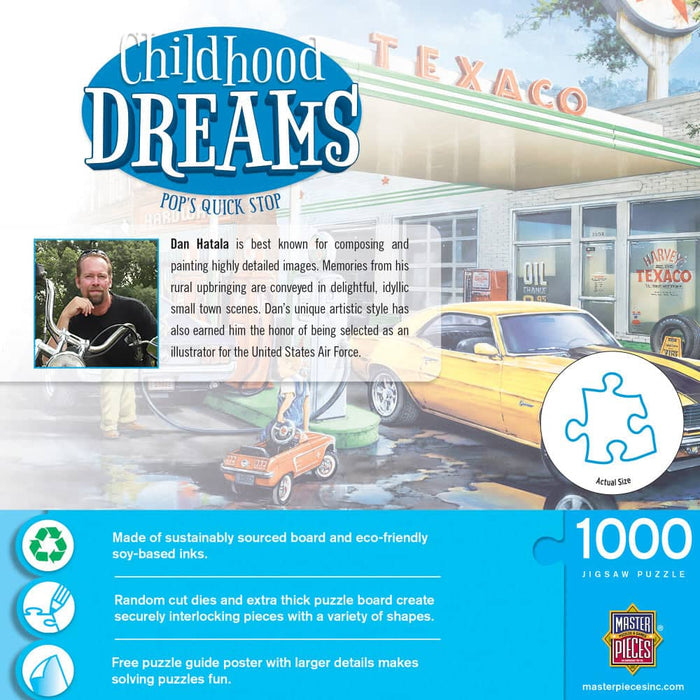 Childhood Dreams - Pop's Quick Stop 1000 Piece Jigsaw Puzzle - for just $16.99! 