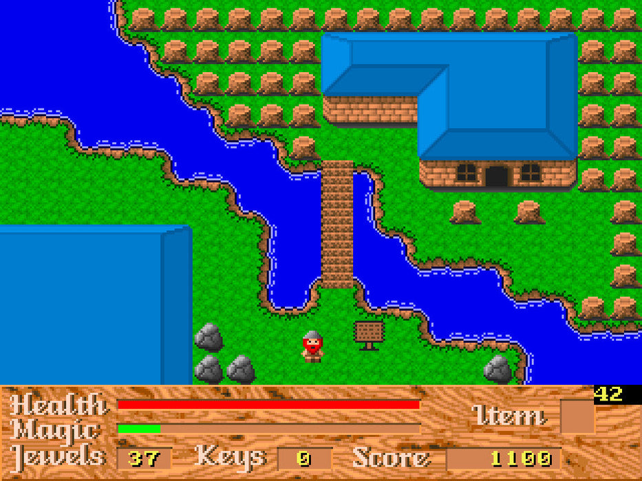 God of Thunder DOS Floppy Reproduction Video Game Disk - for just $9.99! 