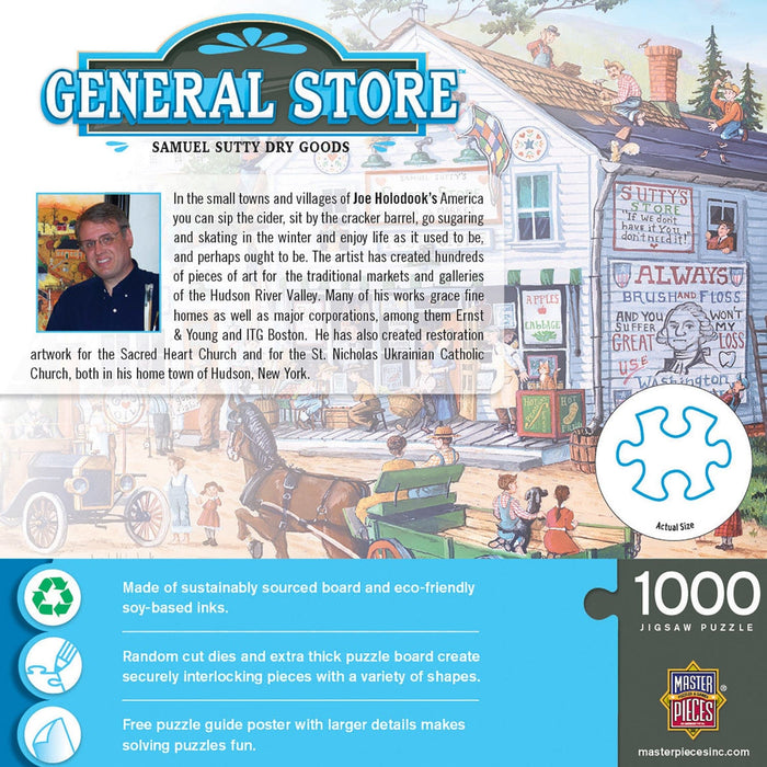 General Store - Samuel Sutty Dry Goods 1000 Piece Jigsaw Puzzle - for just $9.99! 