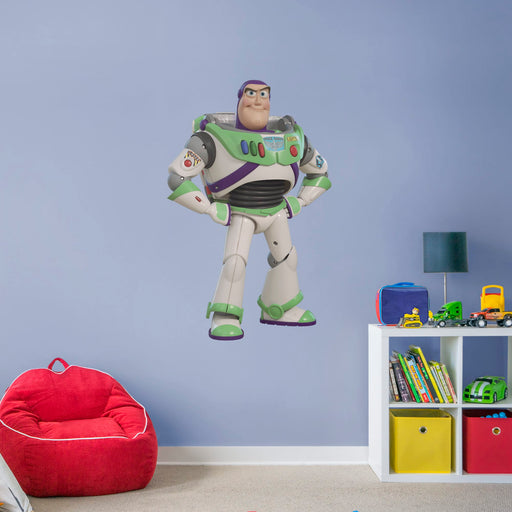 Toy Story 4: Buzz Lightyear - Officially Licensed Disney/PIXAR Removable Wall Decal - Premium Vinyl Die-Cut Character - Just $69.99! Shop now at Retro Gaming of Denver