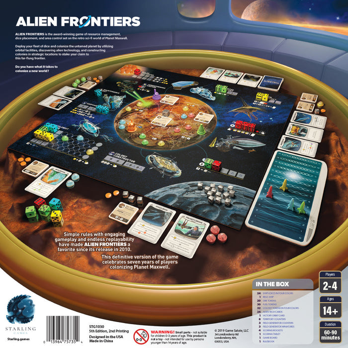 Alien Frontiers 5th Edition - for just $74.99! 