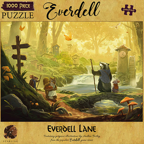 Everdell Puzzles: Everdell Lane - for just $20! 