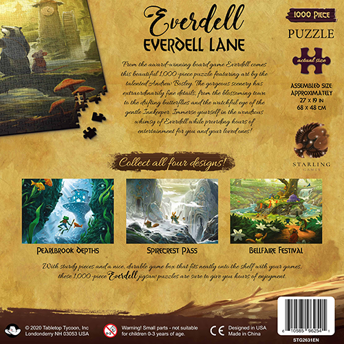 Everdell Puzzles: Everdell Lane - for just $20! 
