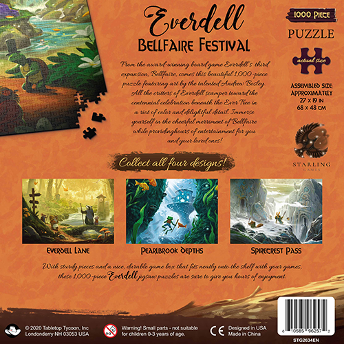 Everdell Puzzles: Bellfaire Festival - for just $20! 