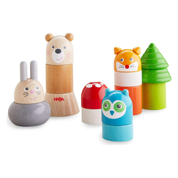 Forest Animals Wooden Stacking Toy - Just $39.99! Shop now at Retro Gaming of Denver