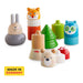 Forest Animals Wooden Stacking Toy - Premium Stacking & Sorting - Just $39.99! Shop now at Retro Gaming of Denver