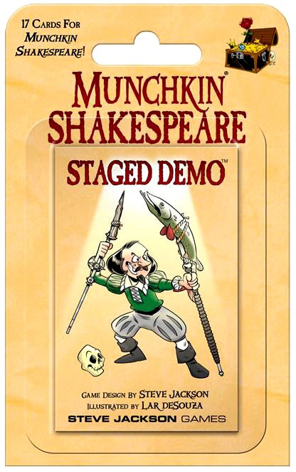 Munchkin Shakespeare: Staged Demo Blister Pack - Just $5.95! Shop now at Retro Gaming of Denver