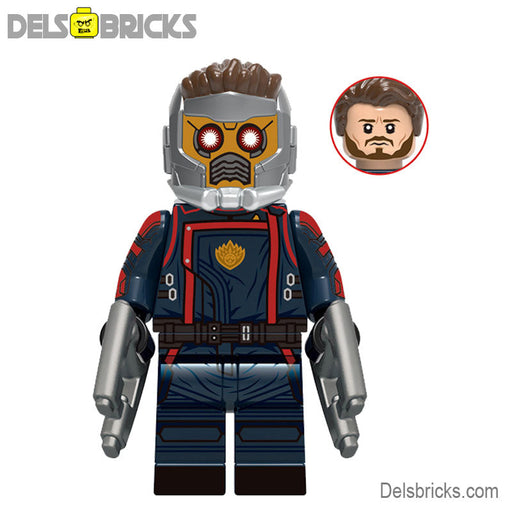 Star-Lord Peter Quill Guardians of the Galaxy Minifigures (Lego-Compatible Minifigures) - Premium Minifigures - Just $3.50! Shop now at Retro Gaming of Denver