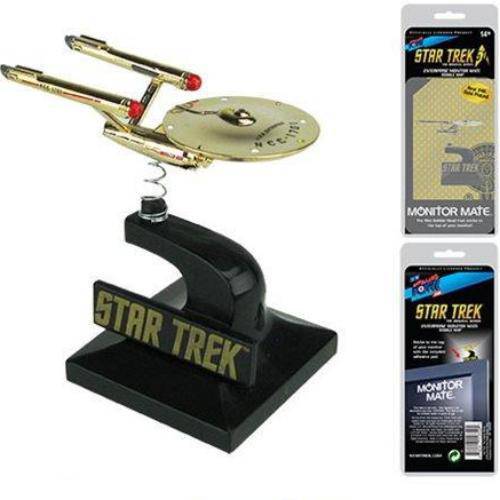 Star Trek: The Original Series 24kt Gold Plated Enterprise Monitor Mate - Convention Exclusive - for just $30.66! 