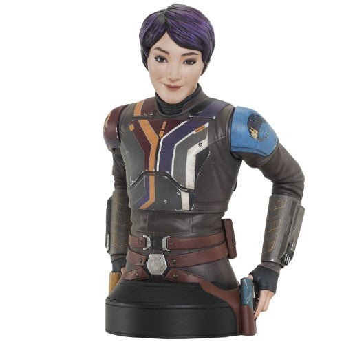 Star Wars Ahsoka - Sabine Wren 1/6 Scale Mini Bust - for just $125.99! 