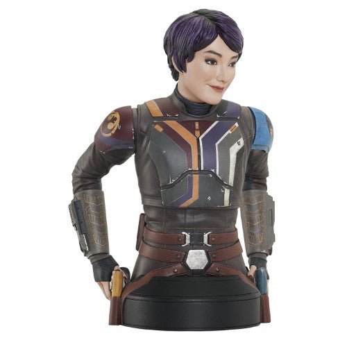 Star Wars Ahsoka - Sabine Wren 1/6 Scale Mini Bust - for just $125.99! 