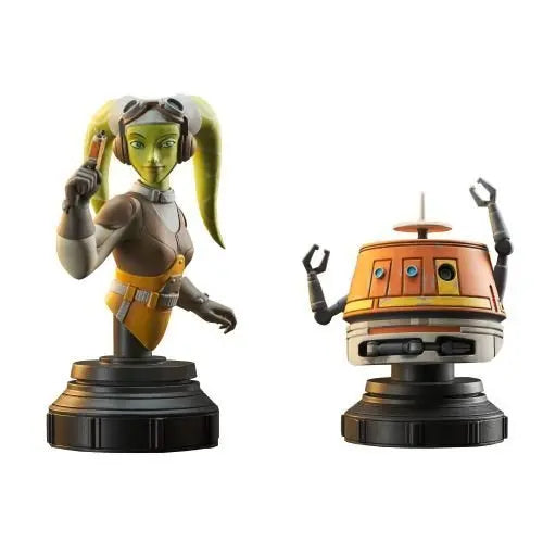 Star Wars Rebels Hera Syndulla And Chopper 1/7 Mini-Bust - for just $97.76! 