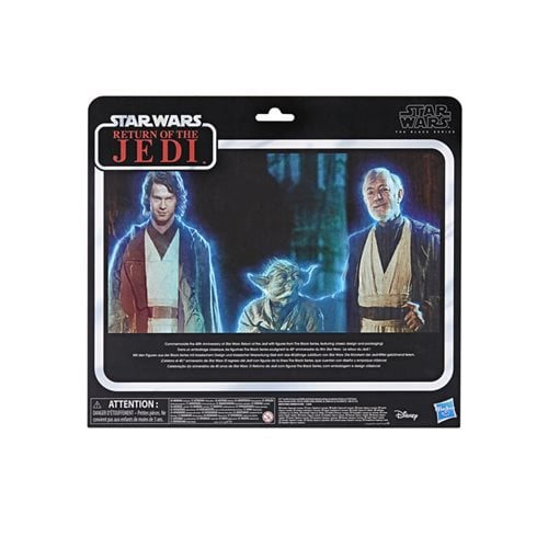 Star Wars The Black Series Anakin Skywalker", " Yoda", " and Obi-Wan Kenobi Force Spirits 6-Inch Action Figures - for just $83.67! 