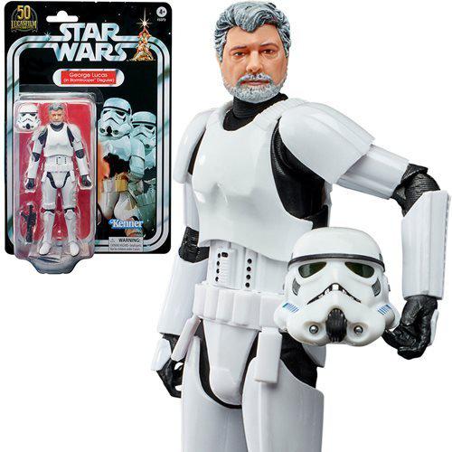 Star Wars The Black Series George Lucas (in Stormtrooper Disguise) 6-Inch Action Figure - for just $32.67! 