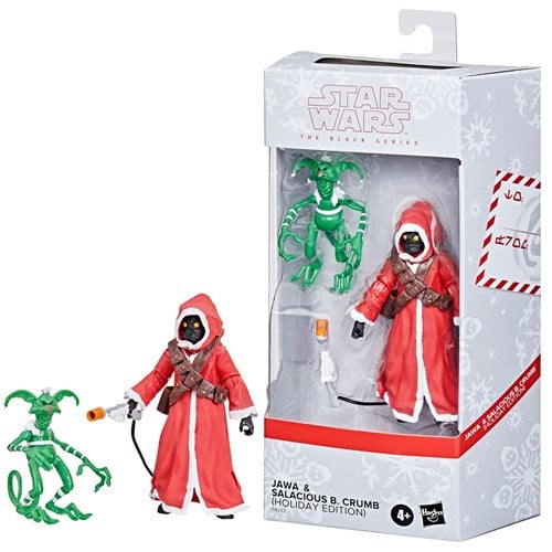 Star Wars The Black Series Jawa & Salacious B. Crumb (Holiday Edition) 6-Inch Action Figure - Exclusive - for just $31.67! 