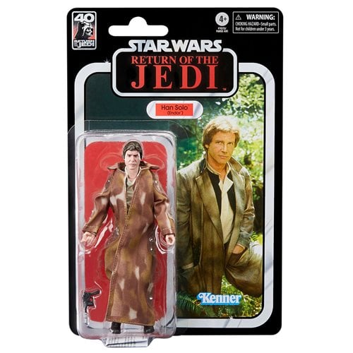 Star Wars The Black Series Return of the Jedi 40th Anniversary 6-Inch Han Solo (Endor) Action Figure - for just $28.67! 