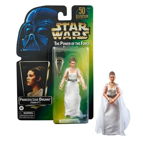 Star Wars The Black Series The Power of the Force Princess Leia Organa (Yavin IV) 6-Inch Action Figure - Exclusive - for just $33.67! 