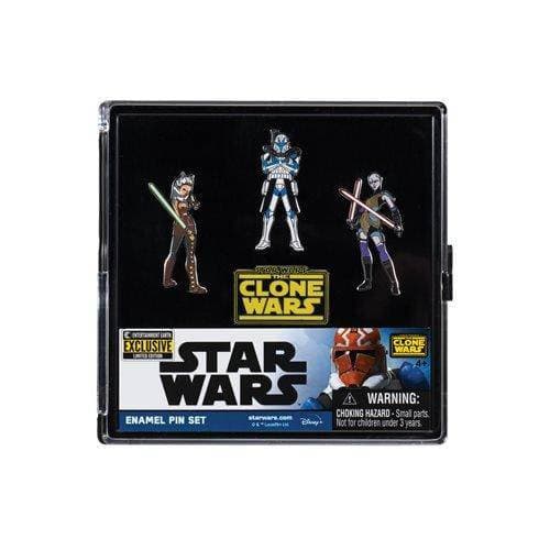 Star Wars: The Clone Wars Enamel Pin Set - Entertainment Earth Exclusive - Premium Toys & Games - Just $15.66! Shop now at Retro Gaming of Denver