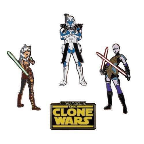 Star Wars: The Clone Wars Enamel Pin Set - Entertainment Earth Exclusive - Premium Toys & Games - Just $15.66! Shop now at Retro Gaming of Denver