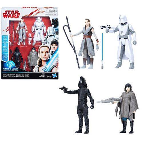 Star Wars: The Last Jedi Battle on Crait 3 3/4-Inch Action Figure Set - Just $28.24! Shop now at Retro Gaming of Denver