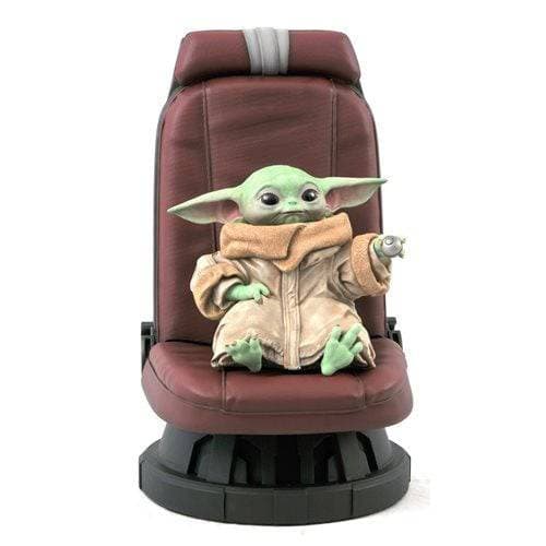 Star Wars The Mandalorian Child in Chair 1:2 Scale Statue - Just $216.30! Shop now at Retro Gaming of Denver