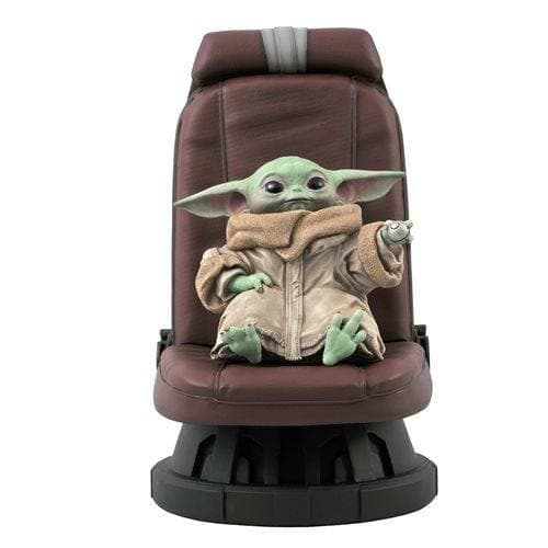 Star Wars The Mandalorian Child in Chair 1:2 Scale Statue - Just $216.30! Shop now at Retro Gaming of Denver