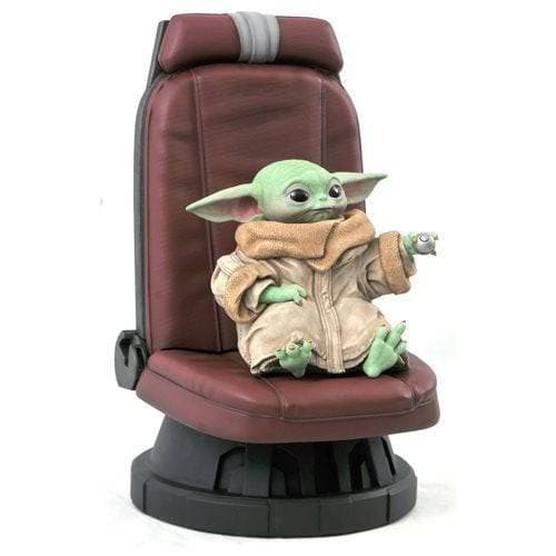 Star Wars The Mandalorian Child in Chair 1:2 Scale Statue - Just $216.30! Shop now at Retro Gaming of Denver