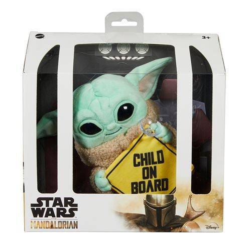 Star Wars The Mandalorian The Child On Board Plush Sign - for just $22.67! 