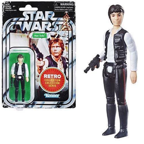 Star Wars "The Retro Collection" 3 3/4-Inch Action Figure - Han Solo - Just $22.40! Shop now at Retro Gaming of Denver