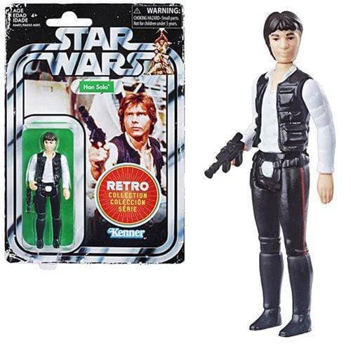 Star Wars "The Retro Collection" 3 3/4-Inch Action Figure - Han Solo - for just $24.67! 