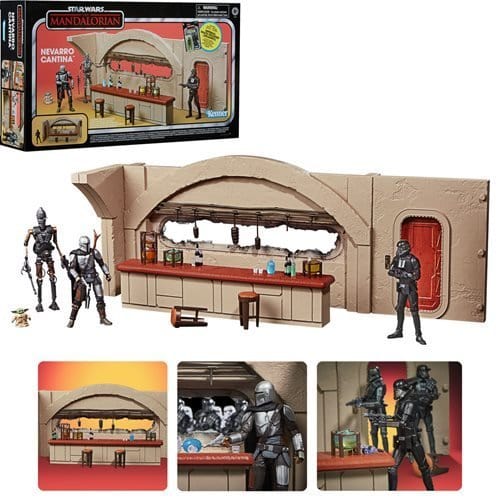 Star Wars The Vintage Collection Nevarro Cantina Playset with Imperial Death Trooper Action Figure - for just $62.67! 