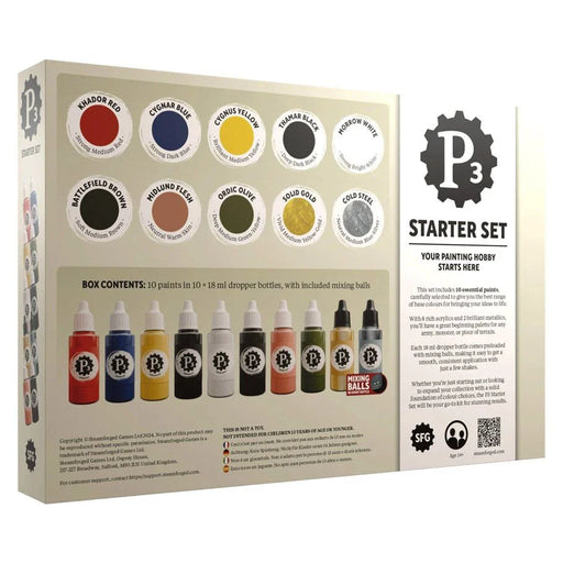 P3: Starter Box of 10 Paints - for just $49.99! 