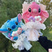 Kawaii Stitch Plush Bouquet – Crochet Flowers Graduation & Valentine Gift - for just $31.95! 