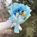 Kawaii Stitch Plush Bouquet – Crochet Flowers Graduation & Valentine Gift - for just $31.95! 