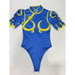 Chun Li Cosplay Costume – Street Fighter Blue Cheongsam Set with Headdress - for just $63.95! 