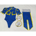 Chun Li Cosplay Costume – Street Fighter Blue Cheongsam Set with Headdress - for just $63.95! 