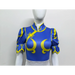 Chun Li Cosplay Costume – Street Fighter Blue Cheongsam Set with Headdress - for just $63.95! 