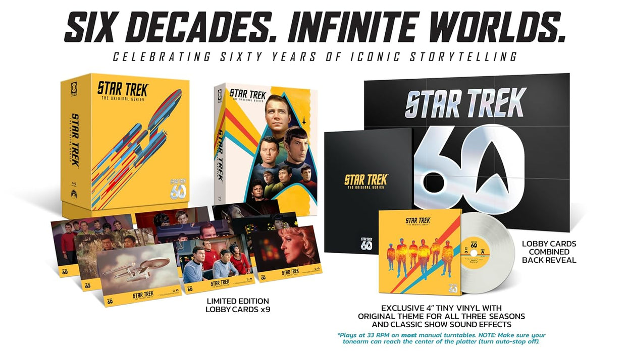 Star Trek: The Original Series - 60th Anniversary Limited Edition Boxset (Blu-ray) - for just $167.99! 