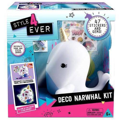 Style 4 Ever Deco Narwhal Kit - Just $8.66! Shop now at Retro Gaming of Denver