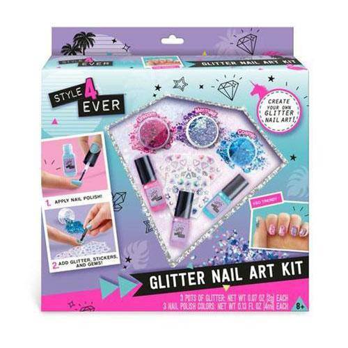 Style 4 Ever Glitter Nail Kit - Just $9.32! Shop now at Retro Gaming of Denver