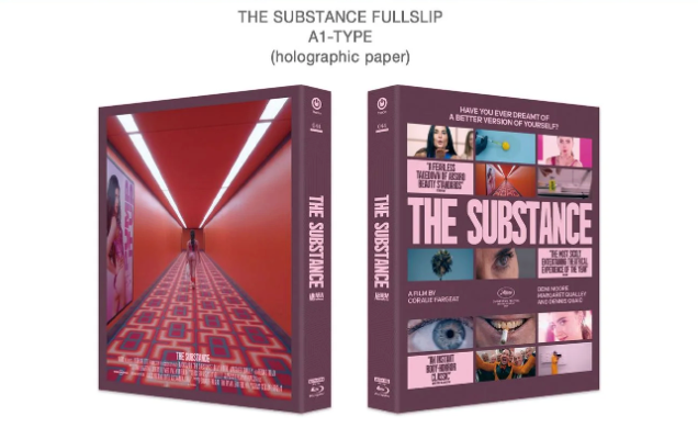 The Substance - Kimchi Exclusive Steelbook [A1 Holo Full Slip] (4K Ultra HD + Blu-ray) - for just $99.99! 