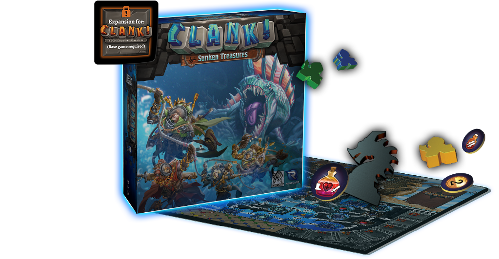 Clank!: Sunken Treasure Expansion - for just $34.99! 