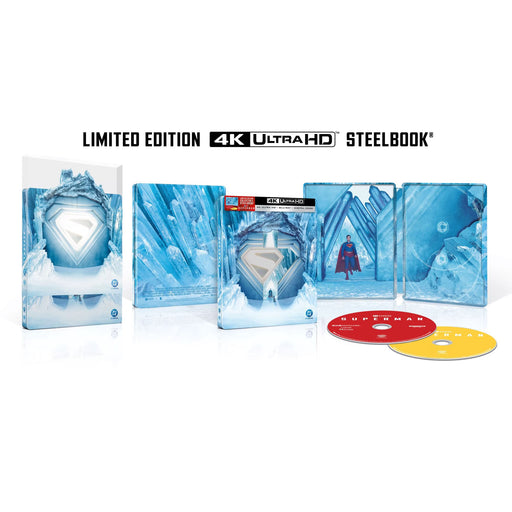 Superman (2025) - Limited Edition Steelbook (4K Ultra HD + Blu-ray + Digital) - for just $74.99! 
