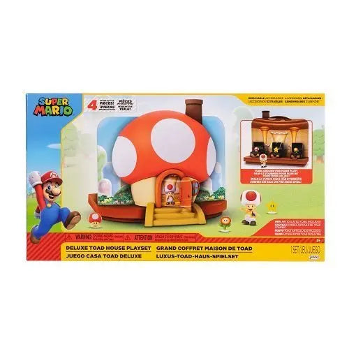 Super Mario Deluxe Toad House Playset - for just $39.67! 