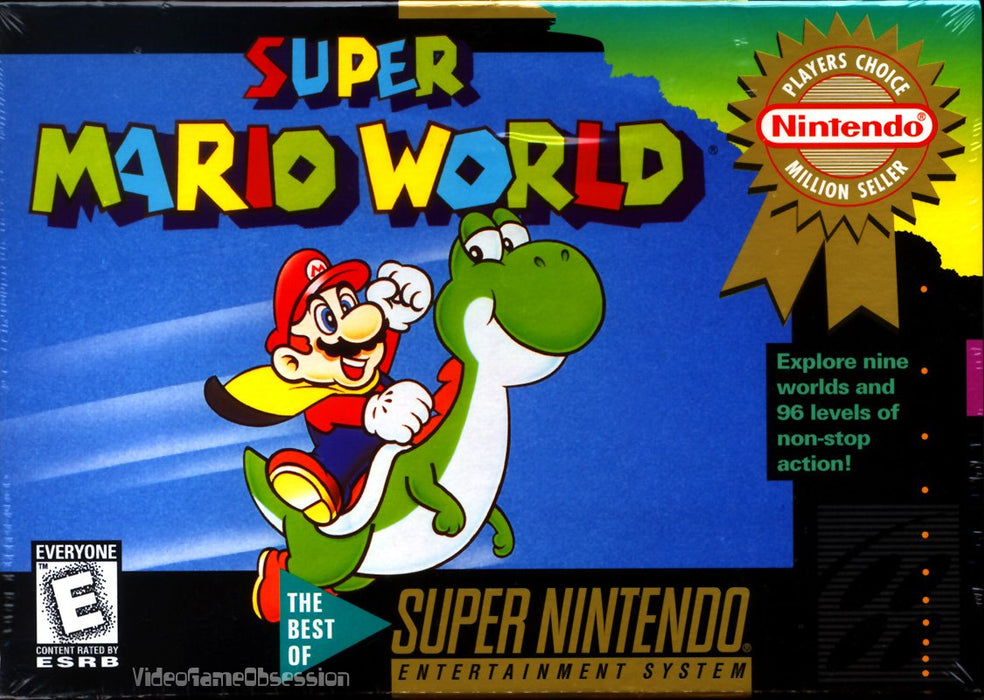 Super Mario World (Player's Choice) (Super Nintendo) - for just $0! 