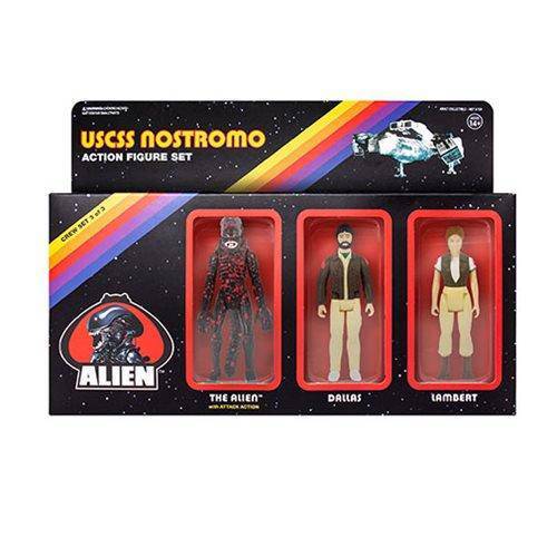 Super7 Alien 3 3/4-inch ReAction Figures Pack C - for just $45.67! 