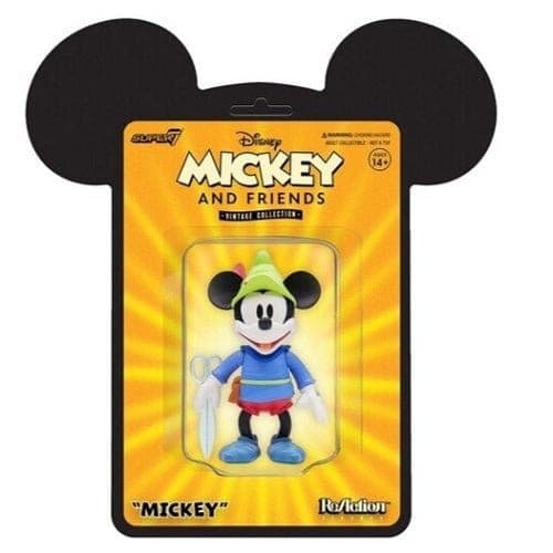 Super7 Brave Little Tailor Mickey Mouse 3 3/4-Inch ReAction Figure - Just $18! Shop now at Retro Gaming of Denver