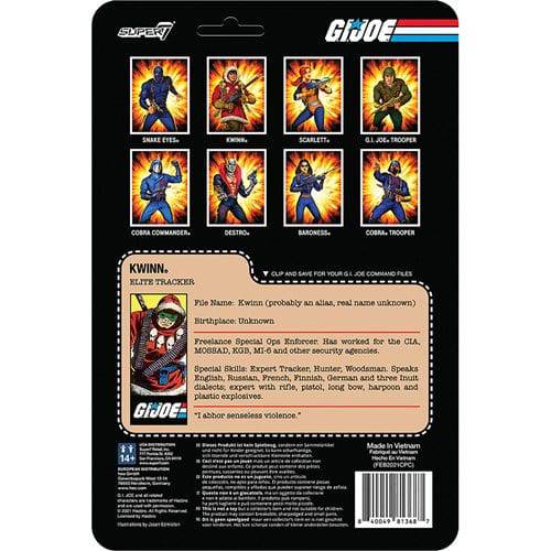 Super7 G.I. Joe 3 3/4-Inch ReAction Figure - Select Figure(s) - Just $18.70! Shop now at Retro Gaming of Denver