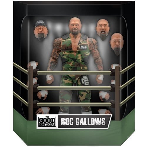 Super7 Good Brothers Wrestling Ultimates Doc Gallows 7-Inch Action Figure - Just $55! Shop now at Retro Gaming of Denver