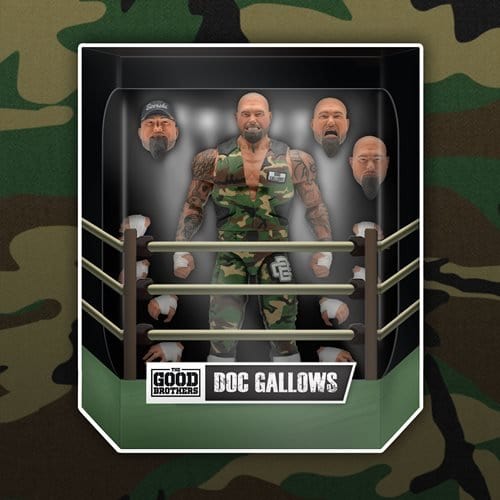 Super7 Good Brothers Wrestling Ultimates Doc Gallows 7-Inch Action Figure - Just $55! Shop now at Retro Gaming of Denver